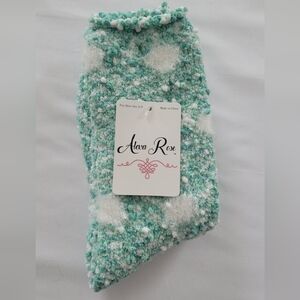Alexa Rose Polka Dot Popcorn Socks